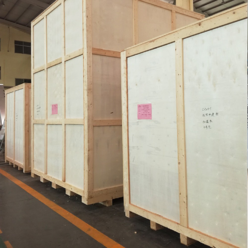 大型设备木箱包装解决方案-加温机包装